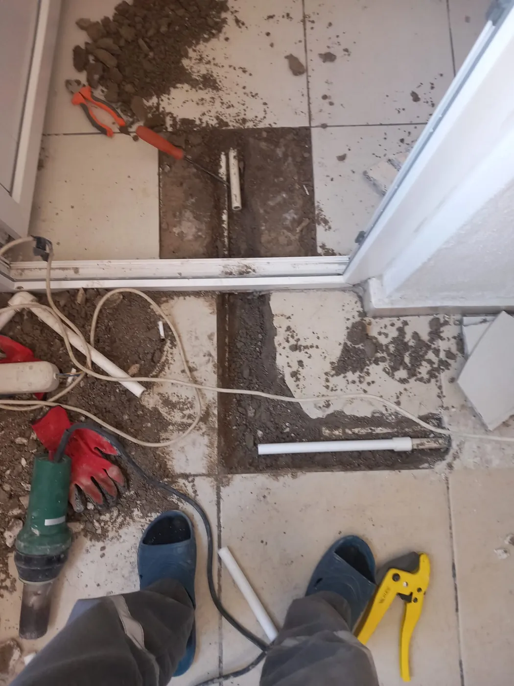 Doğrulanan noktada sınırlı tesisat müdahalesi